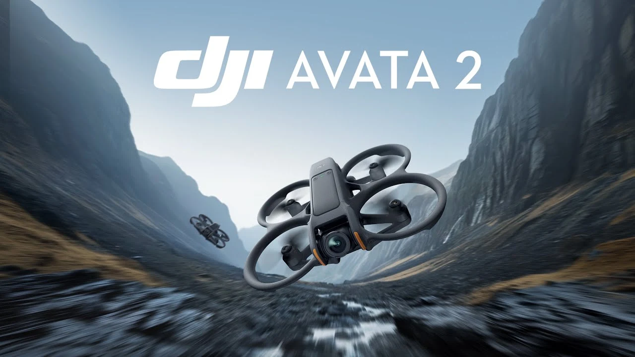 Drone DJI Avata 2 para voos em ambientes internos
